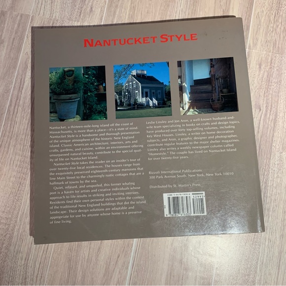 Nantucket Style Book by Leslie Linsley Home Design Architecture 1990 - Picture 13 of 13